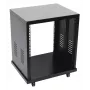 Laisvai pastatomas stovas Roadinger 30103170 12U Juodas 50 kg talpa