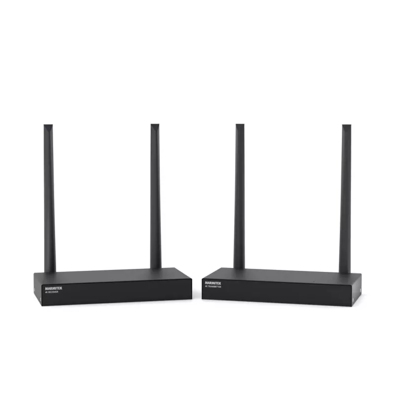 Belaidis AV siųstuvas ir imtuvas Marmitek TV Anywhere 4K, juodas
