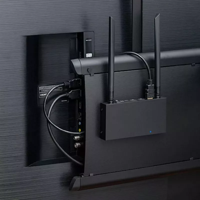 Belaidis AV siųstuvas ir imtuvas Marmitek TV Anywhere 4K, juodas