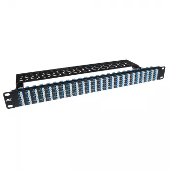 Didelio tankio skaidulų skydas ACT FA2101 96 jungtys 192 skaidulos LC vienmodis OS2