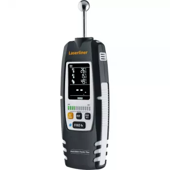 Laserliner MultiWet-Finder Plus elektroninis higrometras juodas baltas skaitmeninis ekranas