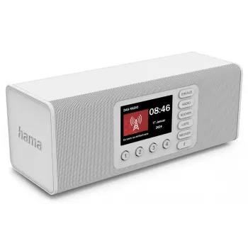 Asmeninis radijo imtuvas Hama DR2002 DAB DAB+ FM 10W TFT ekranas