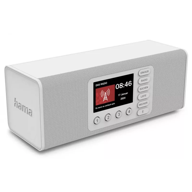Asmeninis radijo imtuvas Hama DR2002 DAB DAB+ FM 10W TFT ekranas