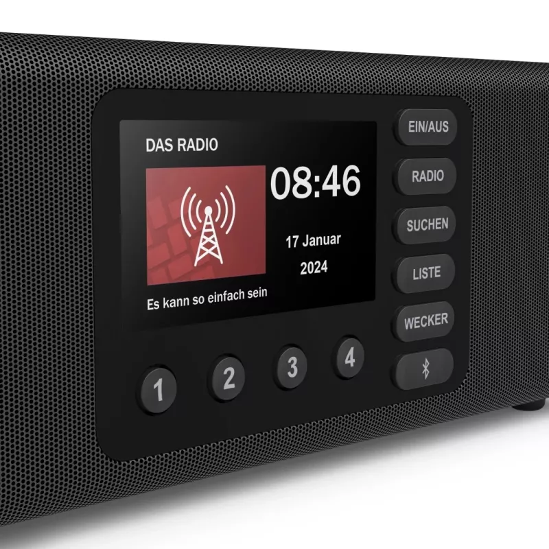 Asmeninis radijo imtuvas Hama DR2002 skaitmeninis tiuneris DAB DAB+ FM 10W