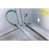 Intellinet 19 colių tinklo spinta – montuojama ant sienos (dviguba sekcija su atverčiamomis durimis), 15U, 450 mm gylio, pilka, plokščia pakuotė, max 30 kg, išsuka atidaryti galinę dalį, naudingas gylis 235 mm, sienos tvirtinimo detalės nepridėtos
