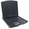 Intellinet 508025 konsolė stelažui 43.2 cm (17 colių) 1280 x 1024 pikseliai Juoda 1U
