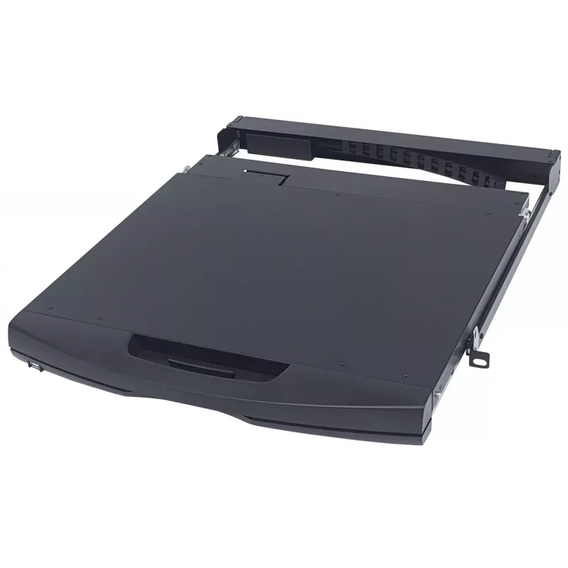 Intellinet 508025 konsolė stelažui 43.2 cm (17 colių) 1280 x 1024 pikseliai Juoda 1U