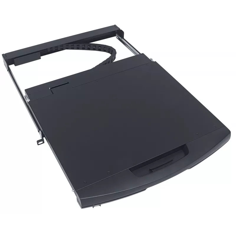 Intellinet 508025 konsolė stelažui 43.2 cm (17 colių) 1280 x 1024 pikseliai Juoda 1U