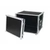 Flight case Roadinger 30107260 MDF juoda sidabrinė 9,7 kg