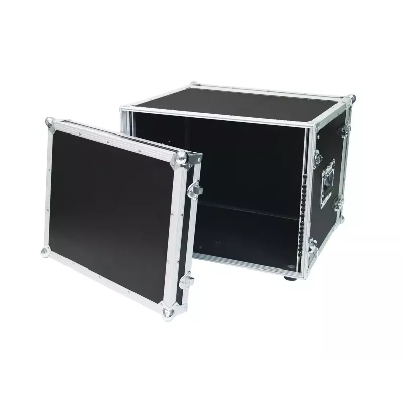 Flight case Roadinger 30107260 MDF juoda sidabrinė 9,7 kg