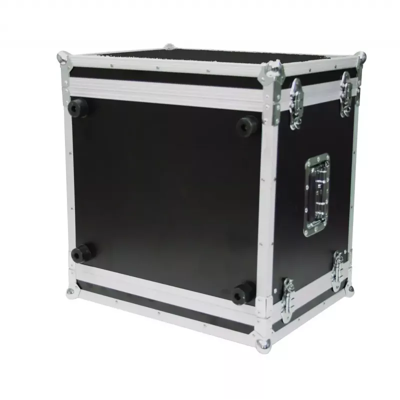 Flight case Roadinger 30107260 MDF juoda sidabrinė 9,7 kg