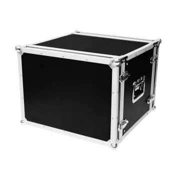 Flight case Roadinger 30107260 MDF juoda sidabrinė 9,7 kg
