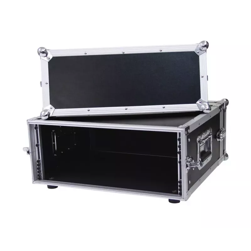 Dėklas Flight case Roadinger 30107220 MDF Juoda Sidabrinė 6.8 kg