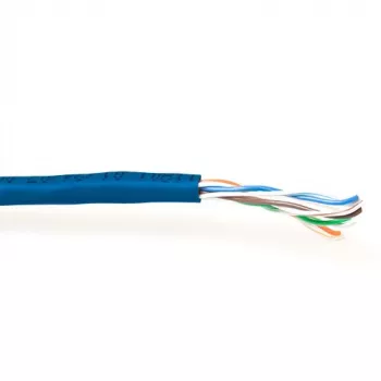Kabelis ACT CAT5E U/UTP PVC kietas mėlynas 305 m