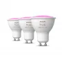 Philips Hue White and colour ambience GU10 – protingas prožektorius – (3 vnt. pakuotė)