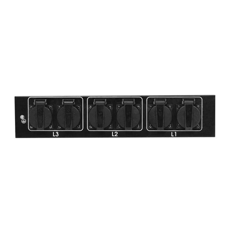 Šviesų skirstytuvas Eurolite 30248372 juodas raudonas 380-400V 50Hz