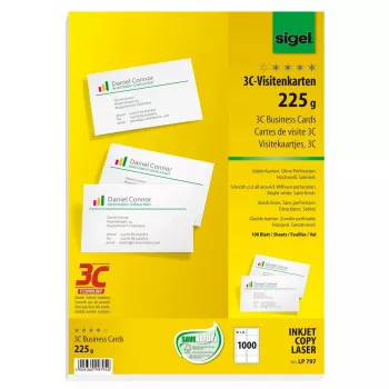 Vizitinės kortelės Sigel LP797