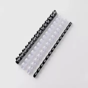 GBC CombBind įrišimo šukos 8mm A5 14R, juodos, 45 lapų, PVC, A5, 100 vnt.