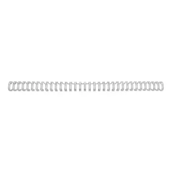 GBC Wire spines 3:1 NO4 6mm A4, sidabriniai, metaliniai, 6 mm, 320 mm