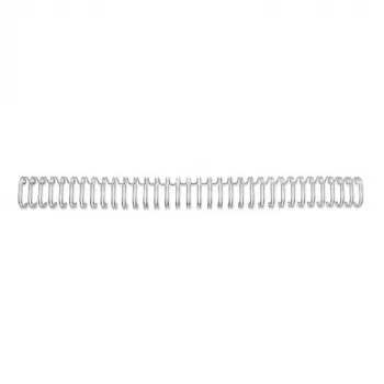 GBC Wire spines 3:1 NO5 8mm A4, sidabriniai, metaliniai, 8 mm, 318 mm