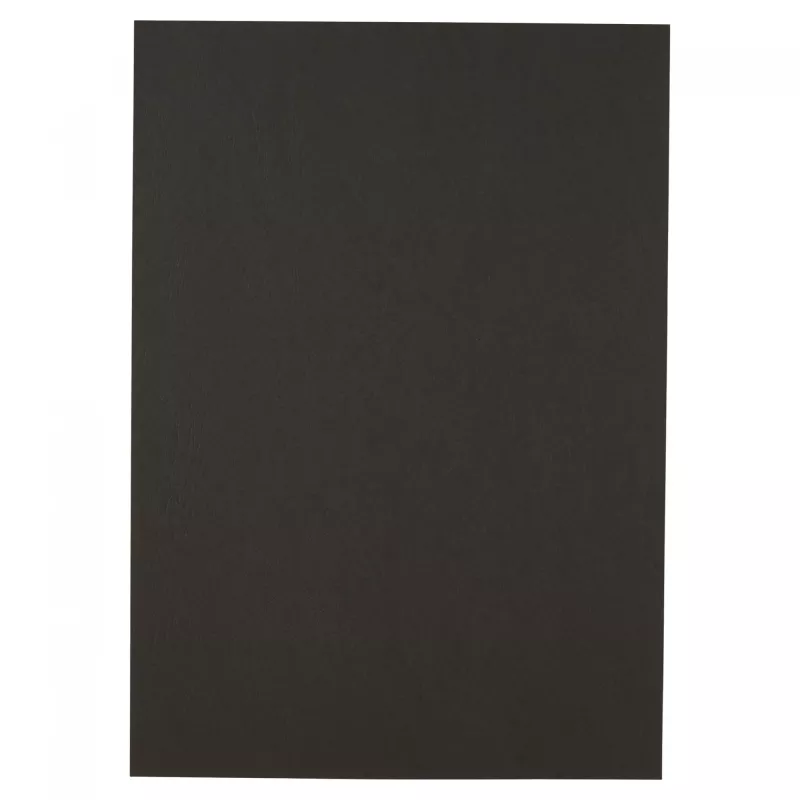 GBC Binding Cover Leather Grain A3 – Odinis viršelis segtuvui, A3, kartonas, juoda, 297 mm × 422 mm × 21 mm