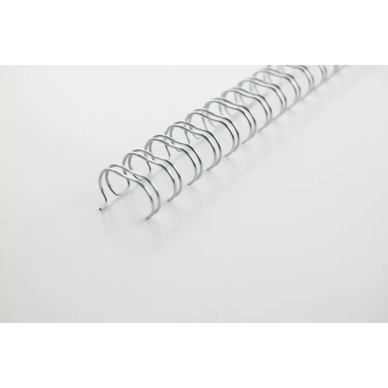 GBC WireBind rišimo vielos 3:1 Nr.3 5mm sidabrinės (100 vnt.), sidabrinė, 250 lapų, metalas, A4, 379 g, 320 mm