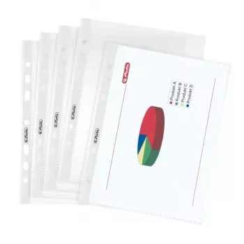 A5 segtuvų įdėklai Herlitz 10468585 (100 vnt.)