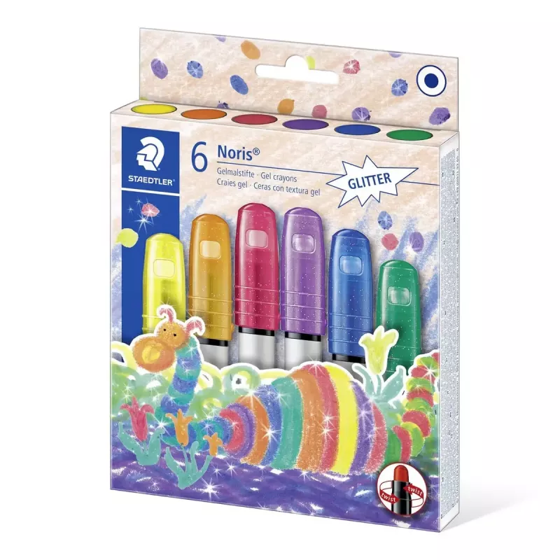 Spalvoti pieštukai Staedtler Noris 2390, 6 vnt.