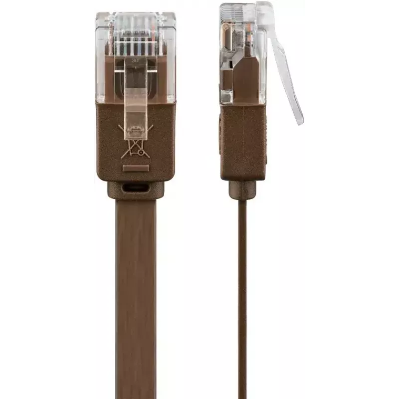 Tinklo kabelis Goobay 95896 3 m Cat6 U/UTP Rudas