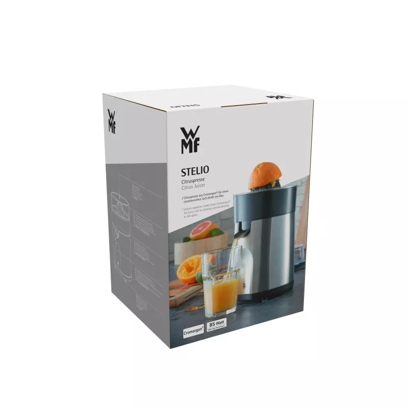 Elektrinė citrusinių vaisių spaudė WMF Stelio 04.1603.0012, 85 W, juoda, metalinė