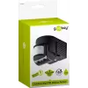 PIR judesio detektorius Goobay Black 96001, sieninis, 180°, 12 m, IP44