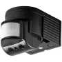 PIR judesio detektorius Goobay Black 96001, sieninis, 180°, 12 m, IP44