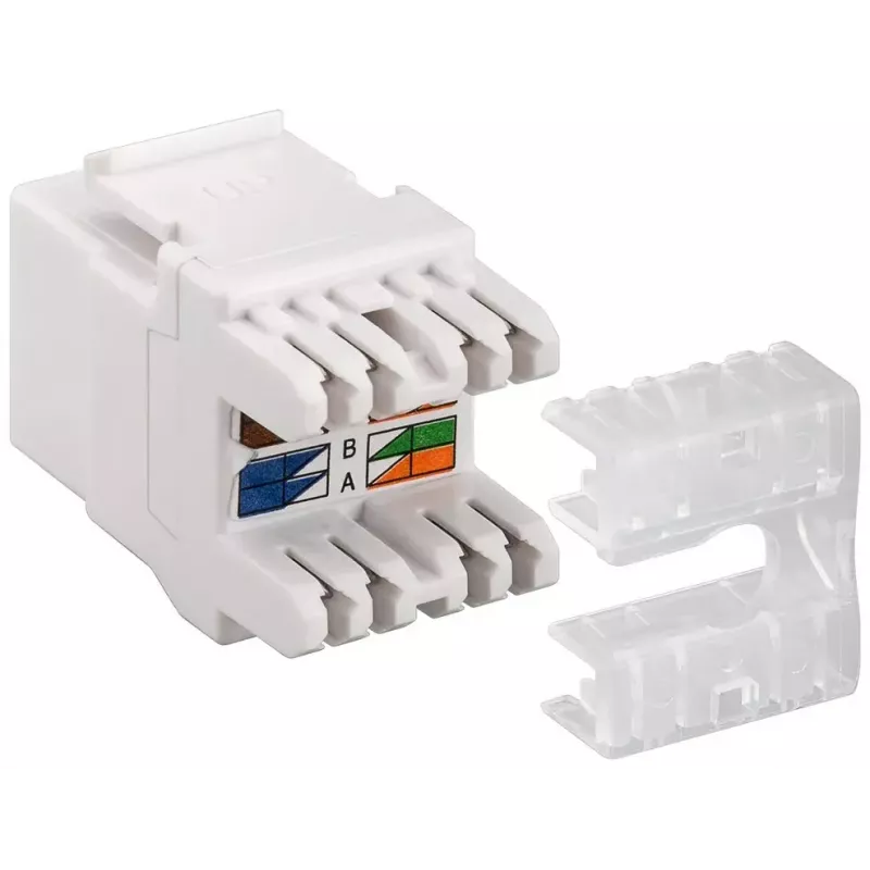 Keystone modulis RJ45 CAT 6 UTP 250 MHz Goobay 95740