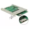 Delock 62468 USB 3.0 / mSATA konverteris su 2,5" rėmeliu (7 mm)
