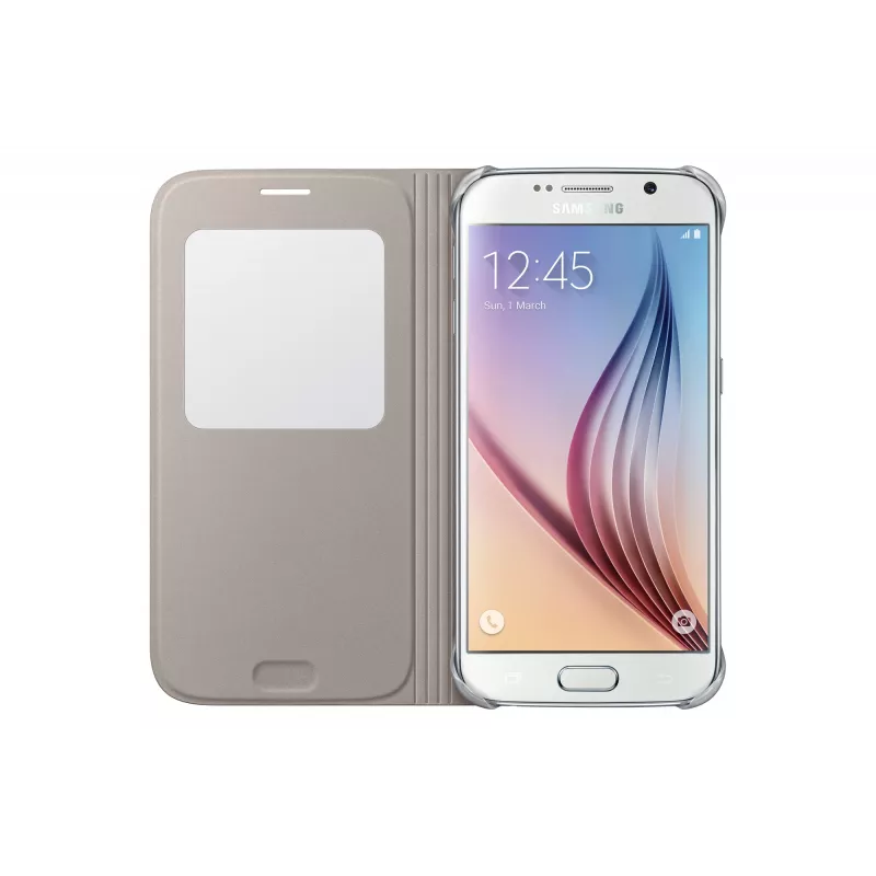 Samsung EF-CG920P dėklas Galaxy S6 Gold (auksinis)