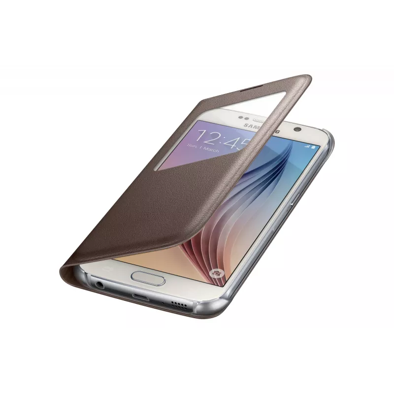 Samsung EF-CG920P dėklas Galaxy S6 Gold (auksinis)