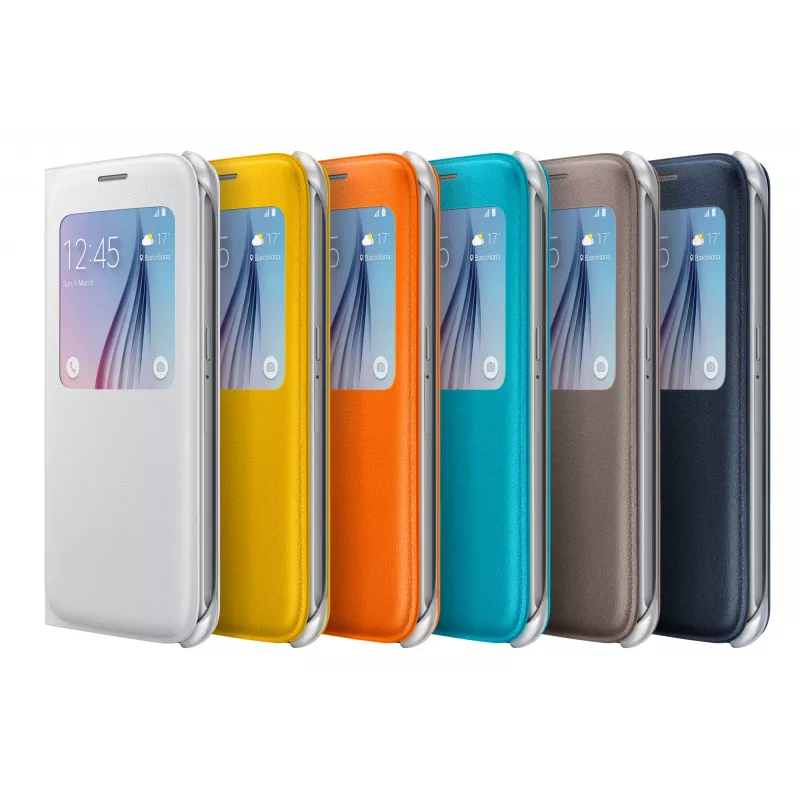 Samsung EF-CG920P dėklas Galaxy S6 Gold (auksinis)