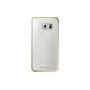 Dėklas Samsung Galaxy S6 EF-QG920B Auksinis, Skaidrus