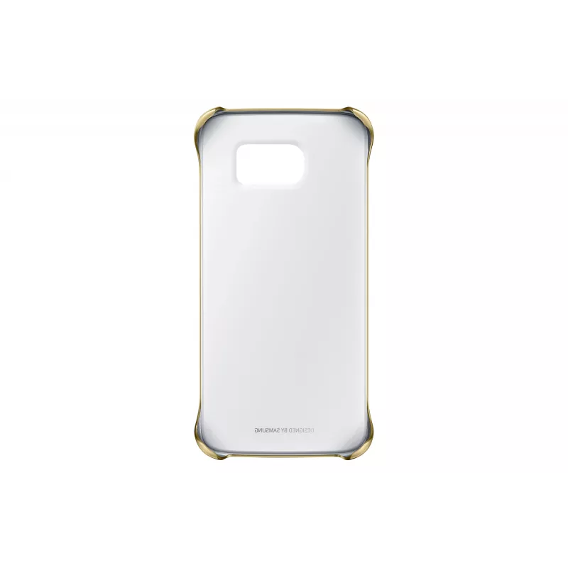 Dėklas Samsung Galaxy S6 EF-QG920B Auksinis, Skaidrus
