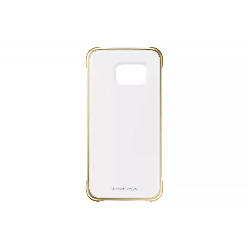 Dėklas Samsung Galaxy S6 EF-QG920B Auksinis, Skaidrus