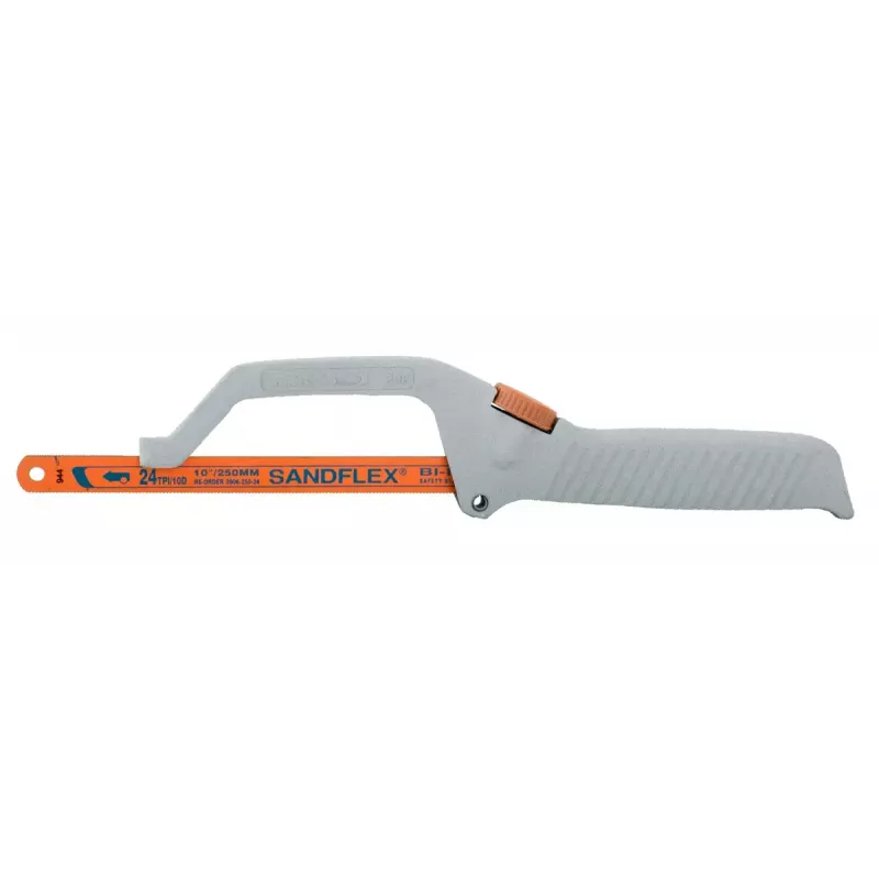 Pjūklas metalo pjovimui Bahco 208 25 cm pilkai oranžinis