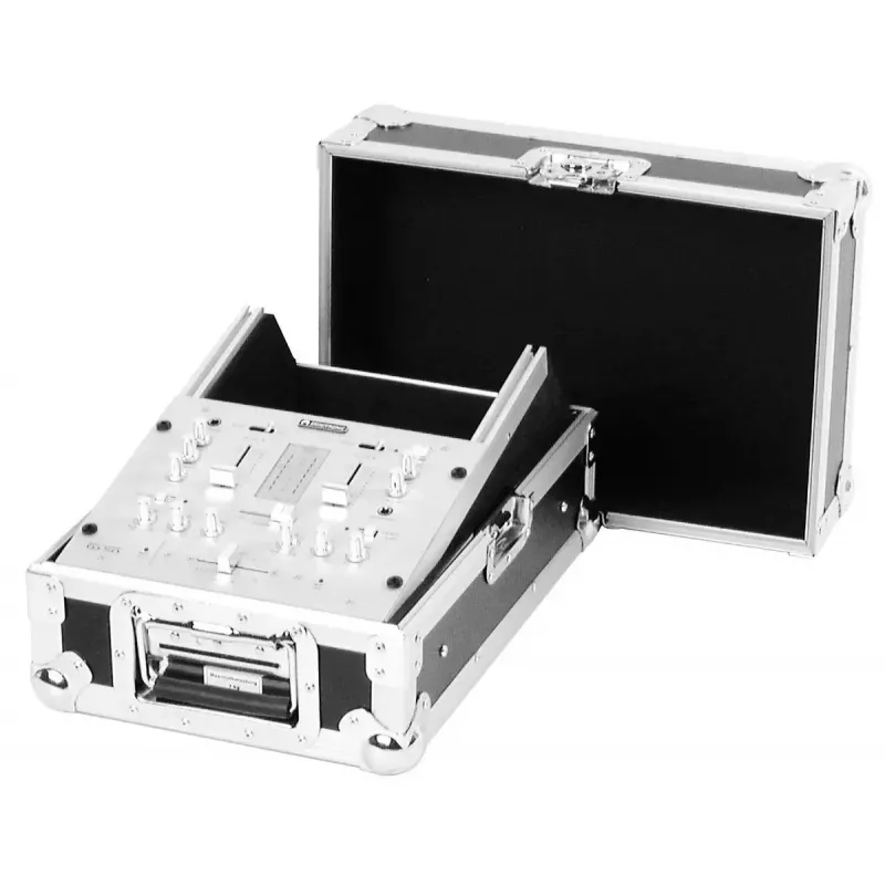 Transportinė dėžė (flight case) Roadinger 30111510, fanera, juoda/sidabrinė, 6,1 kg