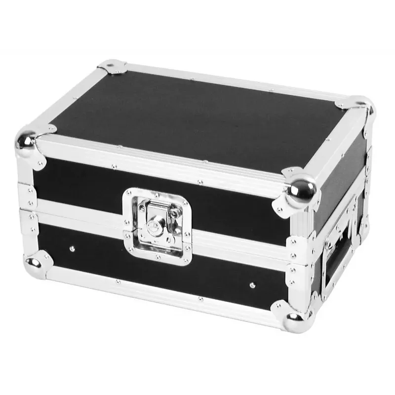 Transportinė dėžė (flight case) Roadinger 30111510, fanera, juoda/sidabrinė, 6,1 kg