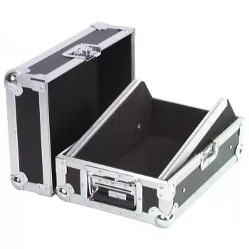 Transportinė dėžė (flight case) Roadinger 30111510, fanera, juoda/sidabrinė, 6,1 kg