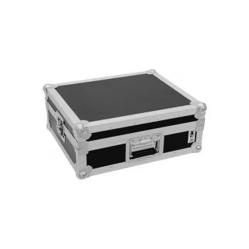 Hard case Roadinger 30123310 patefonui, fanera, juoda sidabrinė
