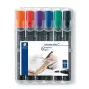 Permanentiniai žymekliai Staedtler Lumocolor 352 Bullet Tip 6 vnt