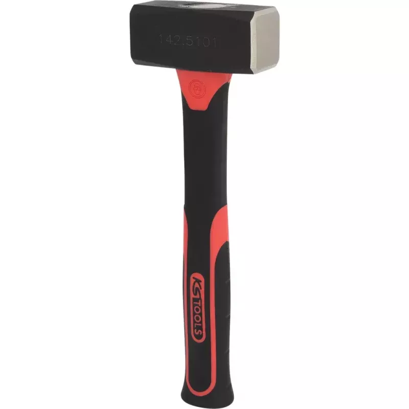 Plaktukas kūjis KS Tools 142.5101 Plieninė galva Stiklo pluošto rankena 26 cm 1,13 kg