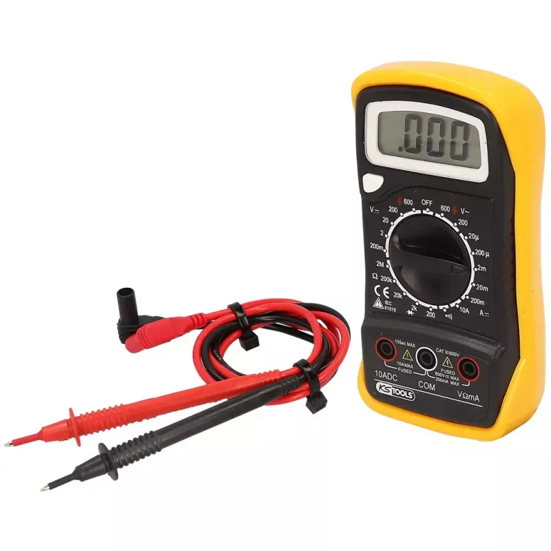 Skaitmeninis multimetras KS Tools 150.1495, LCD ekranas 3,5 skaitmenų