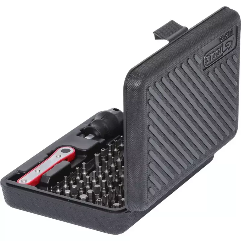 Antgalių rinkinys KS Tools 911.2080 99 vnt. Nikeliuotas šešiakampis 25 mm