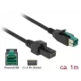 Power kabelis DeLOCK 85482 1 m PoweredUSB juodas